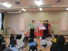 ひなまつりのクイズを楽しんだよ。