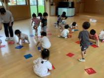 カードめくりをしている様子