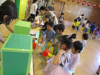 ワニたたきをしています