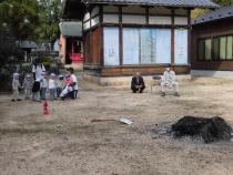 もも組も見に来ています