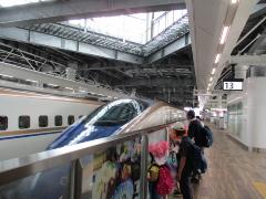 敦賀駅でかがやきをみました。