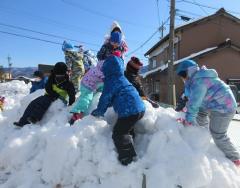 雪山遊び