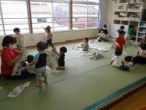 きんぎょ組の様子