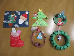 各クラスのかわいらしい作品