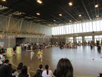 ばなな組がかけっこをしています。