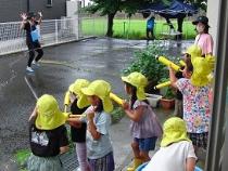 水鉄砲大会（インベーダーごっこ）