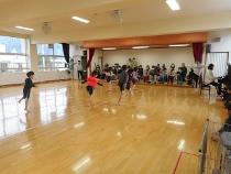 三拍子のリズムにのって。