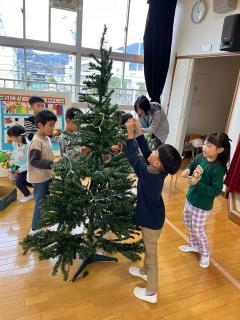 クリスマスツリー年長児