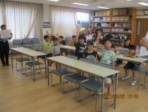 道の渡り方の練習