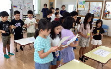 沓見っ子楽団も合奏をしました