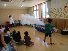 ドライアイスの実験