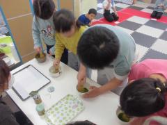 2年生がお茶を