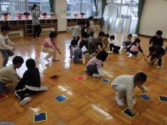 ボードゲームが白熱しています