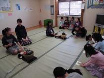 お釜を使ってのお稽古。大茶会まで気合を入れましょう。