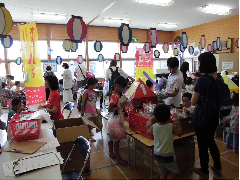 児童館祭りの様子