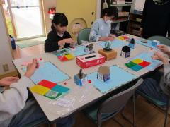 スノードーム飾りつけ