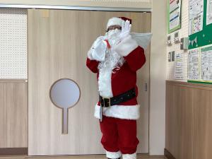 サンタ登場