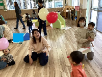 風船付き