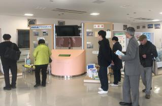 事業所視察の様子