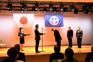 表彰式（福井県国際交流会館）