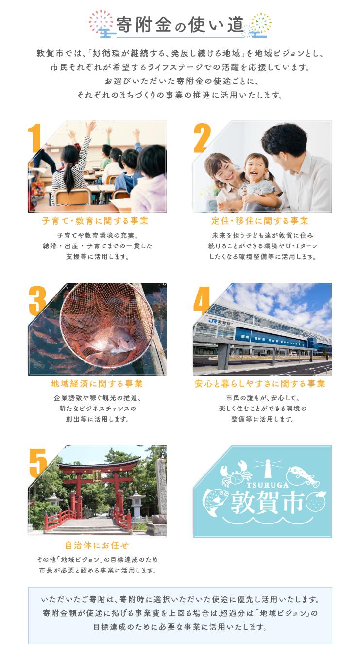 寄附金の使い道