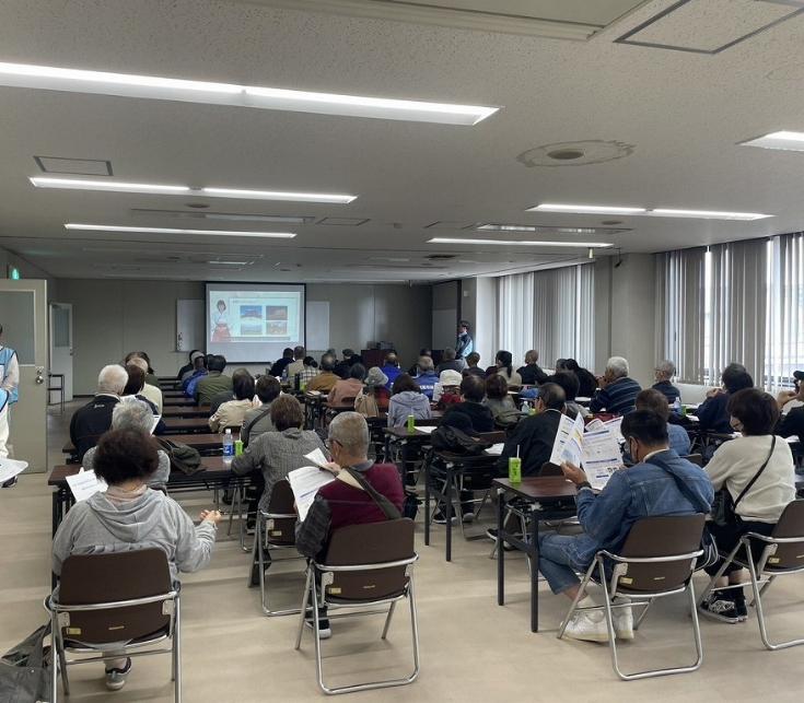 防災講習の様子