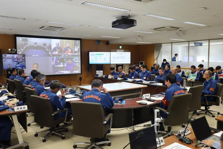 災害対策本部室の写真