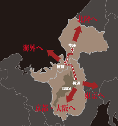 福滋県境鉄道マップ