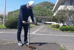 上水道課職員の写真