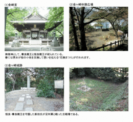 金崎宮／金ヶ崎休憩広場／金ヶ崎城跡の画像