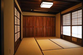 甘棠館居宅 茶の間(6畳)の写真