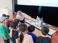 模型を使って説明してくださいました