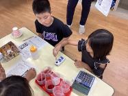 糖度計を使いました