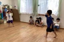 ベースボール体験会をしました