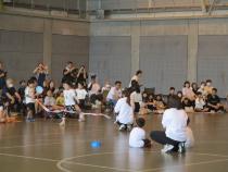 きりん組が走っています