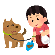 犬のフンは持ち帰る