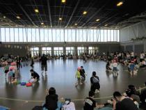 ばなな組がサーキットに挑戦している画像