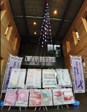 敦賀駅交流施設オルパークでのパネル展の画像