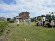 くじら組のリレーの画像