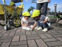 あさり組のお散歩の画像