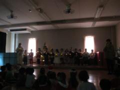 ぞう組と女神様がキャンドルサービスをしてくれた画像