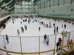 アリーナ全体を写した写真