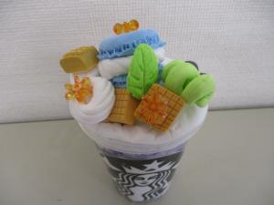 完成したパフェ