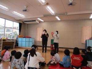 節分の由来の話を聞いています