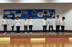 海体験の発表をしました