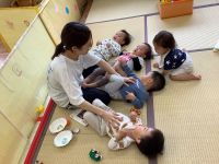 皆でふれあいあそび