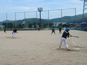ソフトボール大会の様子