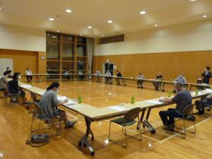 中郷地区各種団体懇談会の様子