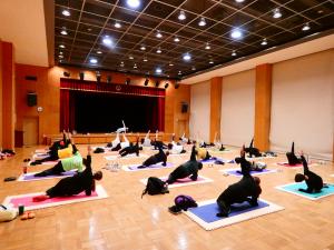 ピラティス教室の様子