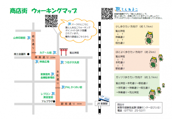 商店街ウォーキングマップ
